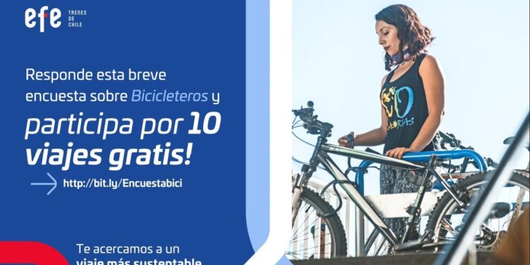 EFE Valparaíso lanza encuesta sobre estacionamientos de bicicletas y sorteará viajes gratis entre los participantes – G5noticias