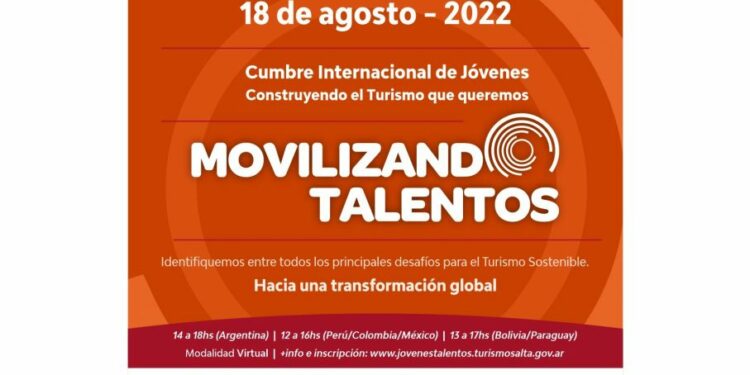 El 18 de agosto se realizará una Cumbre Internacional de Estudiantes de Turismo