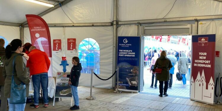 El Puerto de Cruceros de Kalundborg recibe por primera vez al AIDAnova