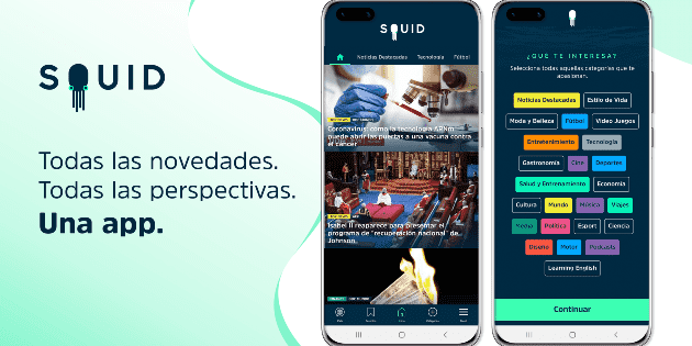 El contenido noticioso de Grupo LPG llegó a Squid App