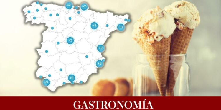 El mapa de las mejores heladerías de España donde saborear el verano