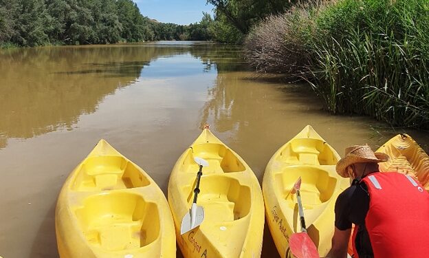 Zona de piraguas del Duero, en San Esteban de Gormaz
