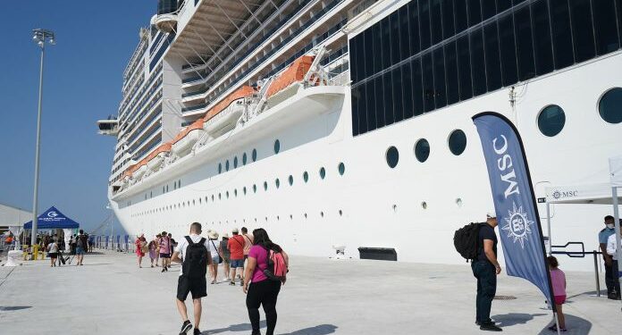 El Puerto de Tarragona recibe al crucero MSC Bellissima