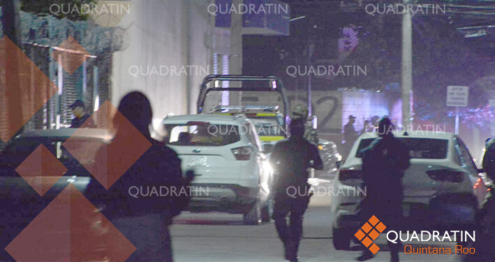 Emboscan a policía en el Crucero de Cancún
