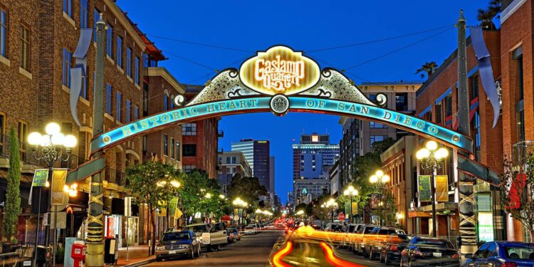 Gaslamp Quarter, California
