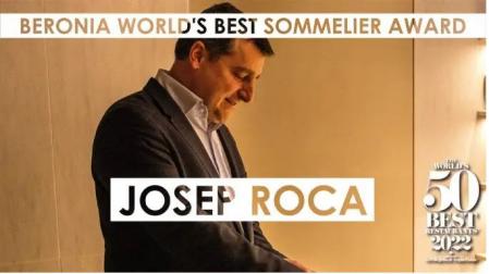 Josep Roca en la imagen con la que 50 Best anunció el nuevo reconomiento
