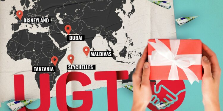 La empleada de UGT regaló viajes a las Maldivas y Dubái a una amiga con el dinero de Fogasa