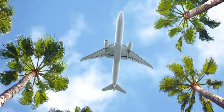 volar en avión en verano