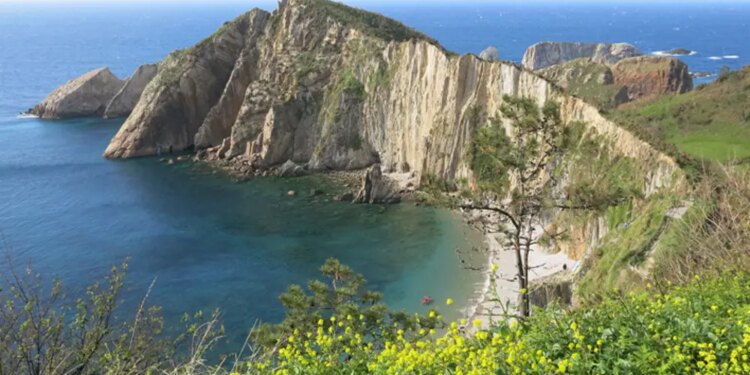 Playa del Silencio. En Cudillero