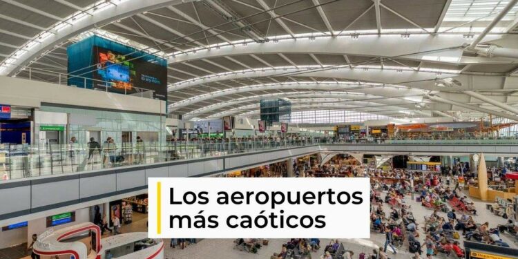Los aeropuertos europeos que conviene evitar este verano