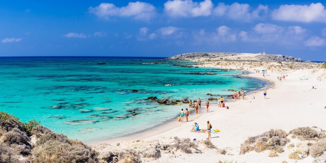 Playa de Elafonisi en Creta