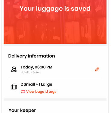 Luggit, la App para guardar valijas, desembarca en Barcelona