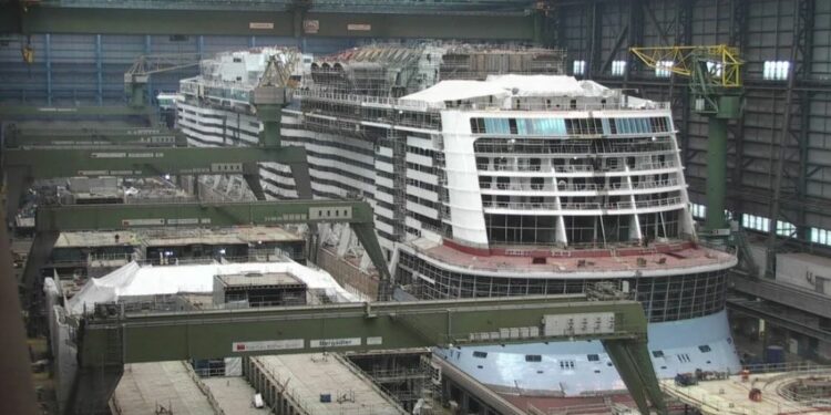 Meyer Werft acusa pedidos con entrega hasta 2026