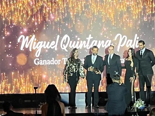 Reconocen al Arq. Miguel Quintana Pali por su trayectoria turística