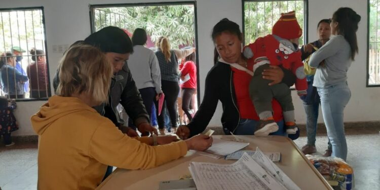 Noticia: Refuerzo alimentario: nueva distribución para comunidades