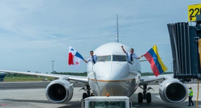 Panamá y Venezuela conectadas vía aérea a través de cincos destinos