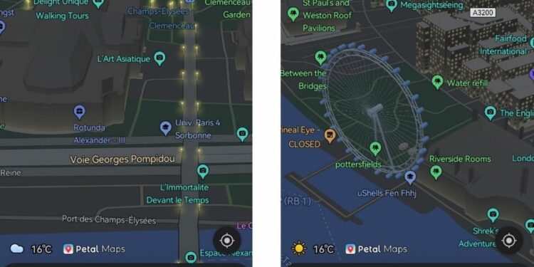 Petal Maps convierte la navegación en una experiencia inmersiva y realista
