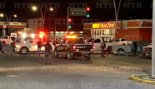 Policía resulta lesionado tras choque