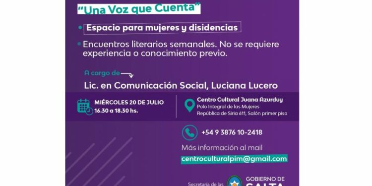 Talleres gratuitos de lectura y escritura creativa para promover la equidad