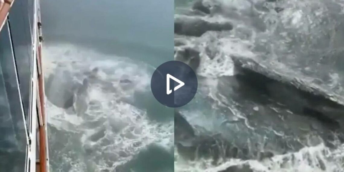 Titanic 2.0: Crucero chocó contra un inmenso iceberg en Alaska