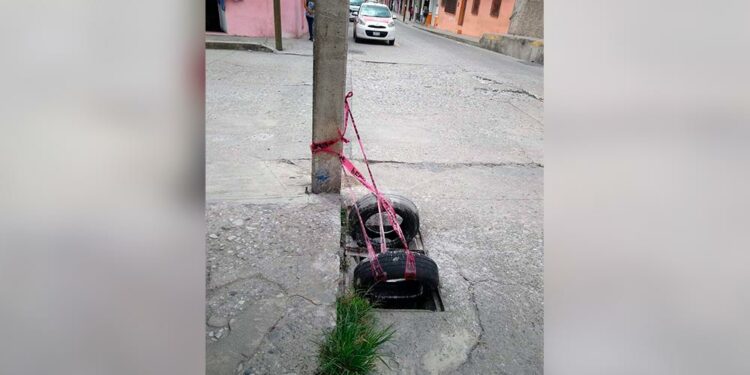 Trampa mortal, al descubierto en crucero de Tlapacoyan