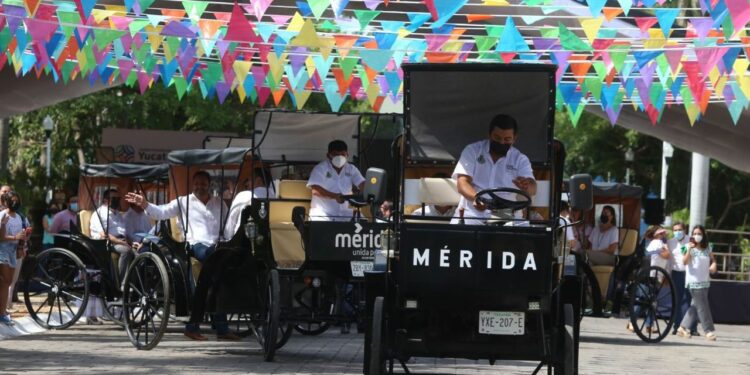 Viajes en calesa eléctrica en Mérida: Conoce los precios, horarios y rutas