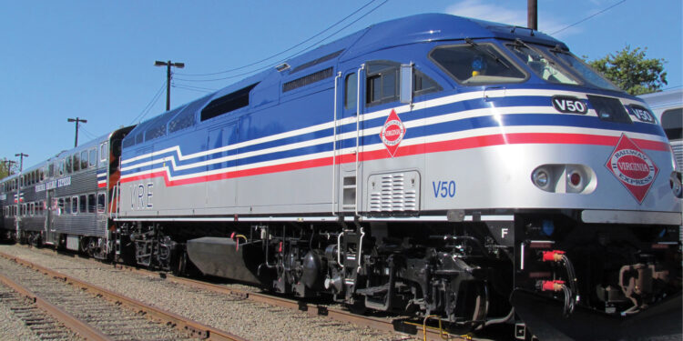 Viajes gratuitos ofrecen trenes de Virginia Railway Express