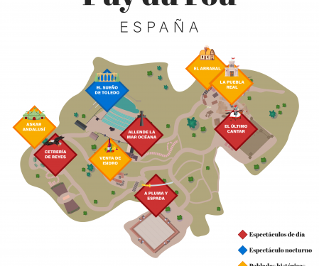 En Puy du Fou podrás realizar un viaje a través de los siglos y las emociones, de la mano de espectáculos en vivo, poblados y talleres de época y una gran oferta gastronómica