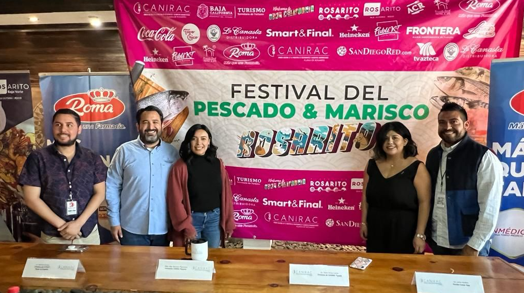 Presentan El Festival del Pescado & Mariscos Rosarito 2022