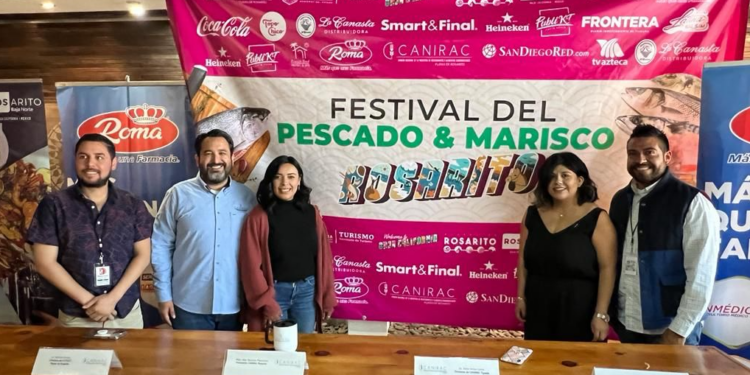 Presentan El Festival del Pescado & Mariscos Rosarito 2022