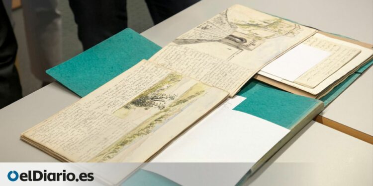 la ULL resguarda el "irónico" manuscrito de un intelectual francés del siglo XIX en su visita a Canarias