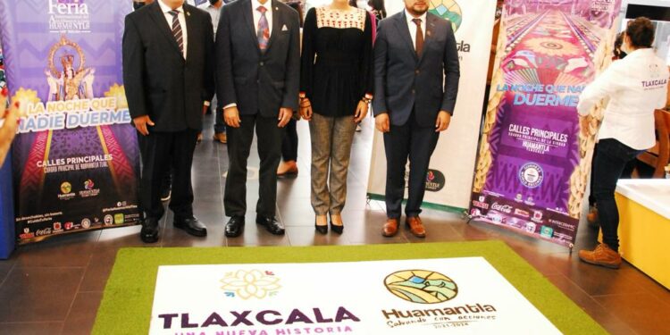 Tlaxcala busca romper el Récord Guinness Mundial del tapete de aserrín más largo del mundo durante “La Noche que Nadie Duerme”