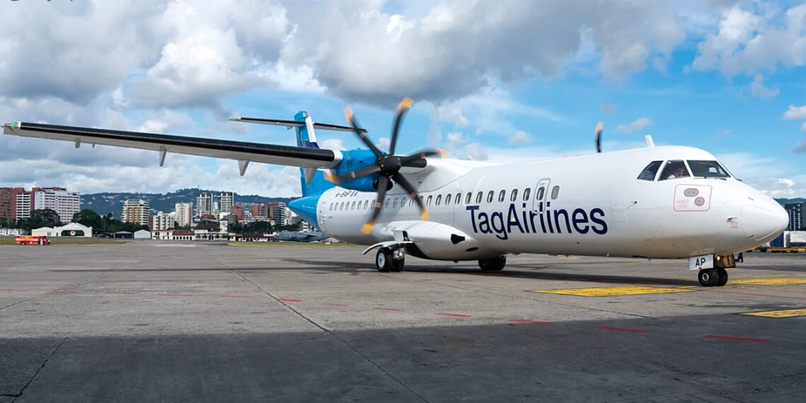TAG Airlines fortalece su flota aérea, con el arribo de su primer avión ATR 72-500