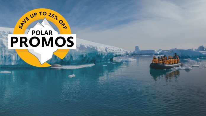Quark Expeditions ofrece descuentos en sus cruceros por el Ártico y la Antártida