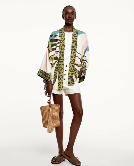 Caftan Kimono Parfois Verano 2022 07