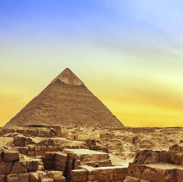 Pirámides de Giza en Egipto