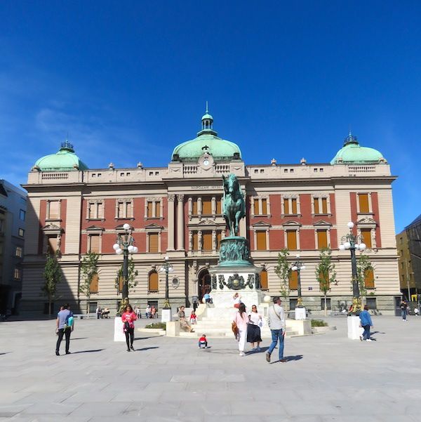 Plaza de la República en Belgrado - Foto Mundukos