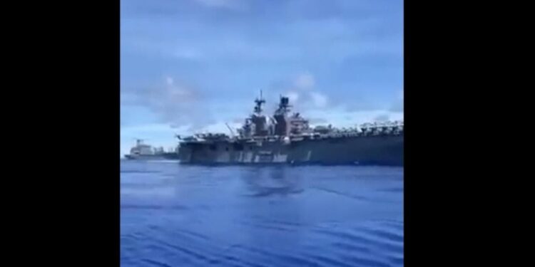 Armada de EU tiene portaaviones y cruceros con misiles cerca de Taiwán