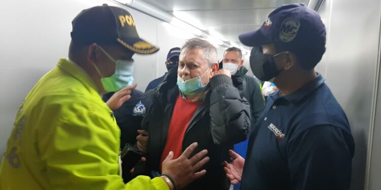 En la foto el empresario condenado Carlos Mattos por el denominado 'Caso Hyundai'.
FOTO: Cortesía Policía Nacional