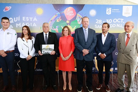 Más y mejores productos turísticos, como el Festival “Cielo Mágico” en Santiago, Nuevo León, atraerán nuevos flujos de visitantes