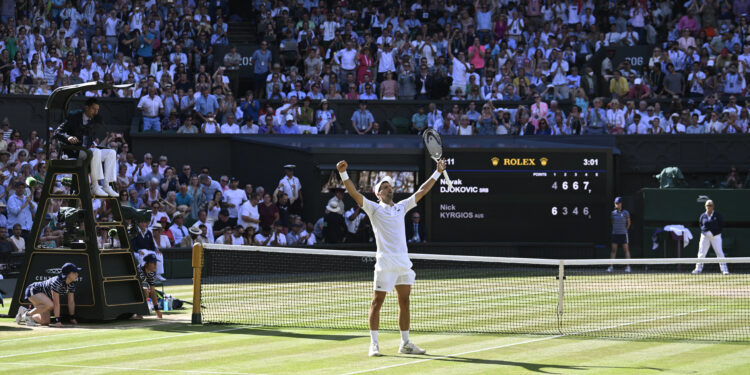 Djokovic viene de ganar en Wimbledon (REUTERS/Toby Melville)