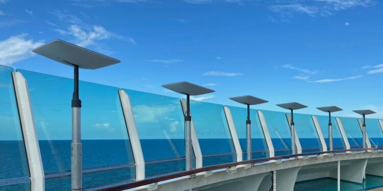 Cruceros Royal Caribbean tendrán internet satelital de Starlink