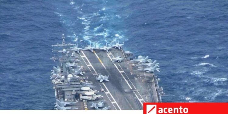 EEUU tiene portaaviones y cruceros con misiles cerca de Taiwán