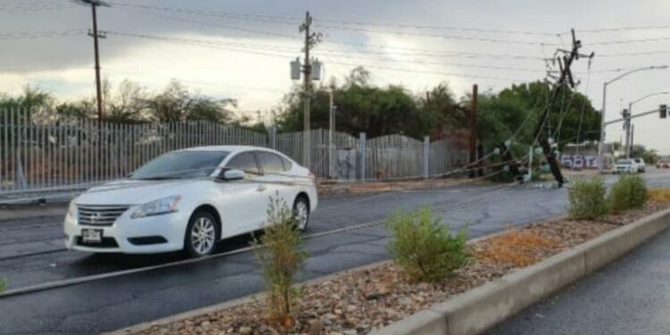 Fuertes lluvias provocan afectaciones en diferentes zonas de Mexicali | Noticias de Mexicali