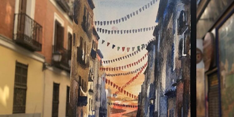 acuarela de portugal de Federico Granell