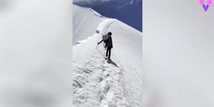 Los increíbles viajes de esta escaladora que trata de tocar el cielo