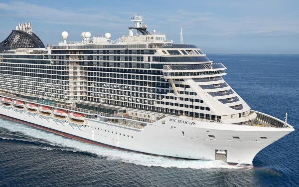 MSC Seascape completa últimas pruebas de mar en el Mediterráneo