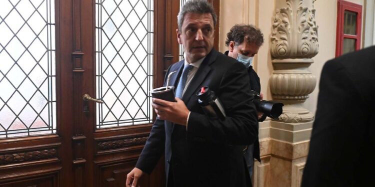 Sergio Massa asume este mircoles Foto Leo Vaca
