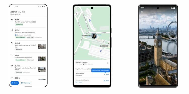 Las 3 novedades de Google Maps para planificar mejor tus viajes. Foto: Europa Press