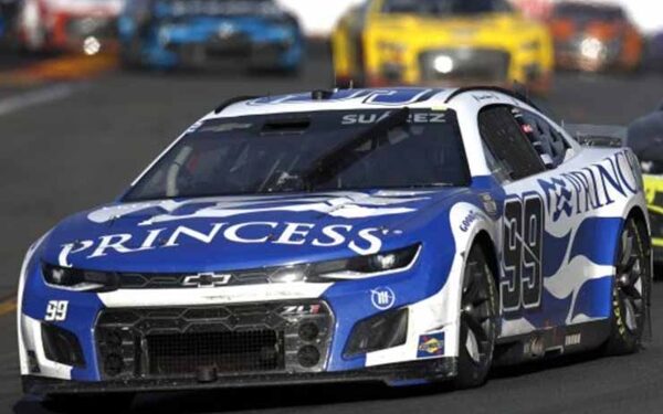 Princess Cruises sorteará vacaciones gratis si pilotos de equipo asociado logran top 10 en la Nascar